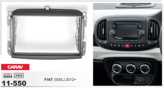 Переходная рамка CARAV 11-550 на Fiat 500L 2012+...