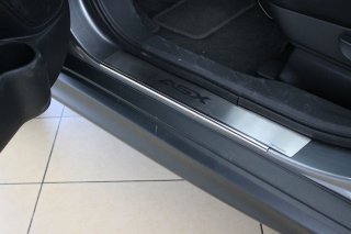 Накладки на пороги Mitsubishi ASX 2010+ BGT