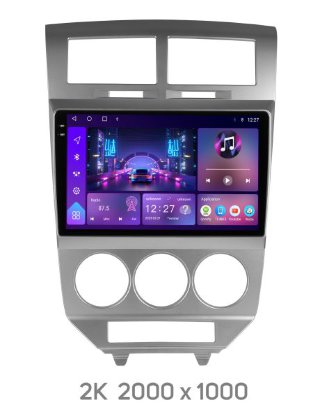 Штатна магнітола Soundbox S-2855 з Craplay та 4G для Dodge Caliber 2007-2012 S4 2K-2855