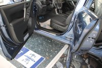 Накладки на пороги Subaru Forester IV 2013+ BGT