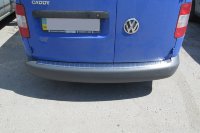 Накладка на бампер с загибом для VW Caddy III 2004-2015 (DOUBLE) BGT