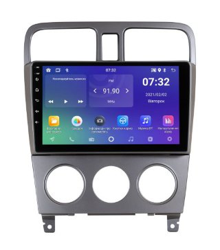 Штатна магнітола Soundbox SM-4044  2+32GB з CarPlay та AHD для Subaru Forester 2002-2008