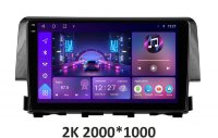 Штатна магнітола Soundbox S-2987 для Honda Civic 2016-2021 з CarPlay та 4G модем S4 2K-2987
