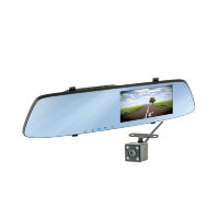 Зеркало заднего вида с монитором, видеорегистратором и камерой заднего вида Cyclone MR-54