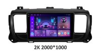 Штатна магнітола Soundbox S-8120  з CarPlay та 4G для Citroen Jumpy III / Space Tourer III, Peugeot Expert III 2016-2021 S4 2K-8120+360