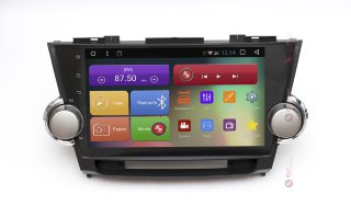 Головное устройство для Toyota Highlander II U40 Android 6.0.1 (Marshmallow) Redpower 31035 IPS