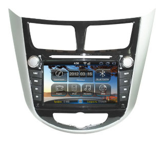Штатная магнитола Synteco (Road Rover) Android на Hyundai Accent 2011+