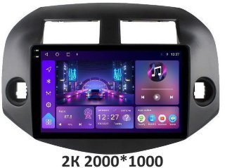 Штатна магнітола Soundbox S-8119 з CarPlay та 4G модем для Toyota Rav 4 2006-2013 S8 2K-8119