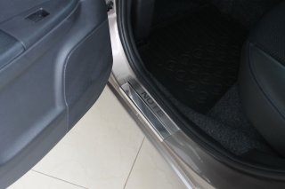 Накладки на пороги Nissan Note I 2005-2013 BGT