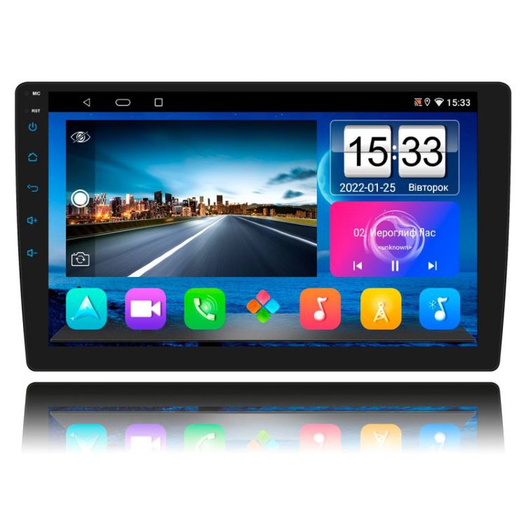 10-дюймовая магнитола SHUTTLE SDUA-1080 Black/Multicolor